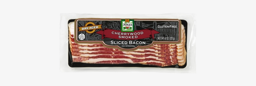 Dry Aged Bacon Sliced Regular Cherry Hardwood Smoked - Jones Dairy Farm Bacon, Sliced, Cherrywood Smoked -, transparent png download