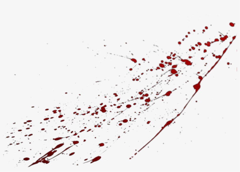 Blood Spatter, High Velocity Blunt Spatter Png, transparent png download