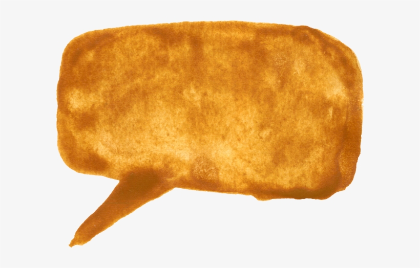 Free Download - Yellow Bubble Speech Png, transparent png download