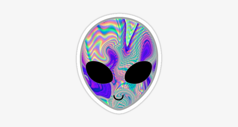 Alien By Trendystickers - Stiker Alien, transparent png download