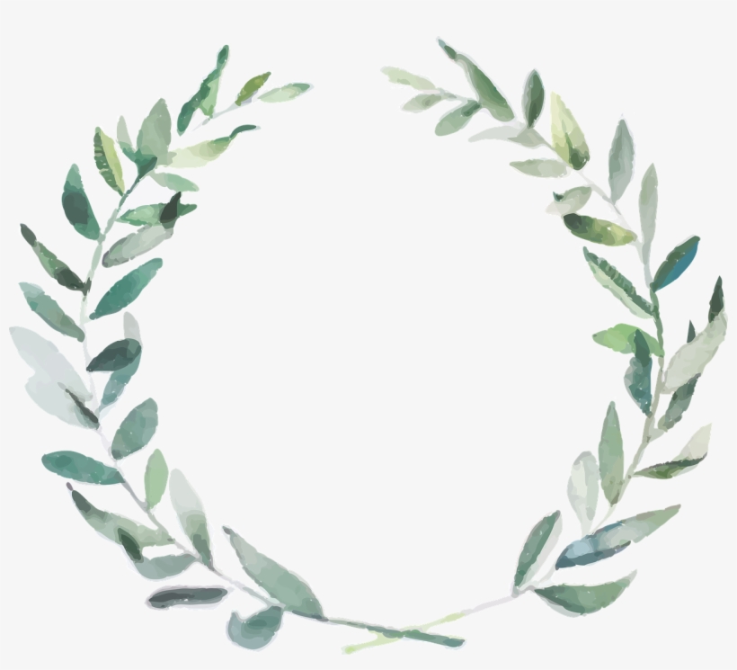 Branch,olive,nature,boho Wedding,green - Wedding Programs Greenery, transparent png download