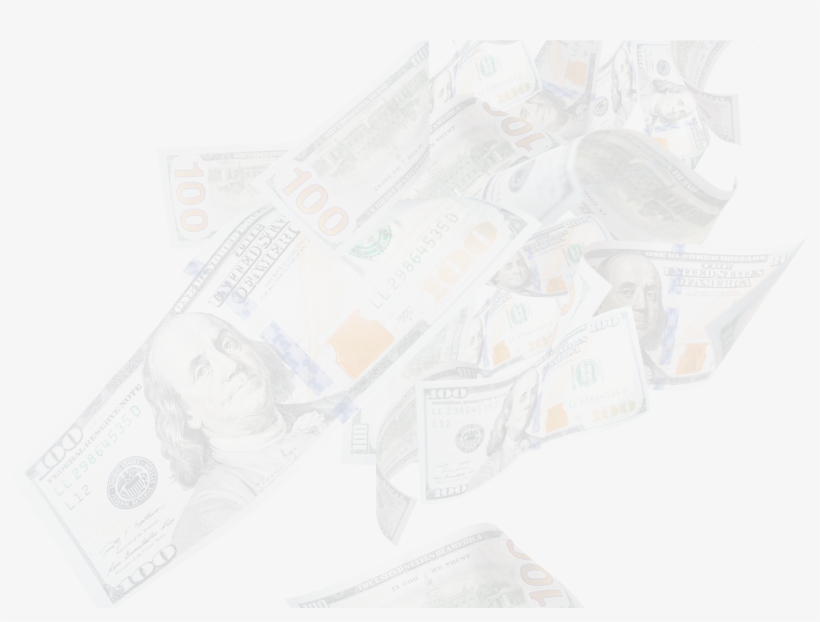 Money Falling New - Sketch, transparent png download