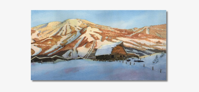 Traditional Watercolor Painting - Watercolor Painting, transparent png download
