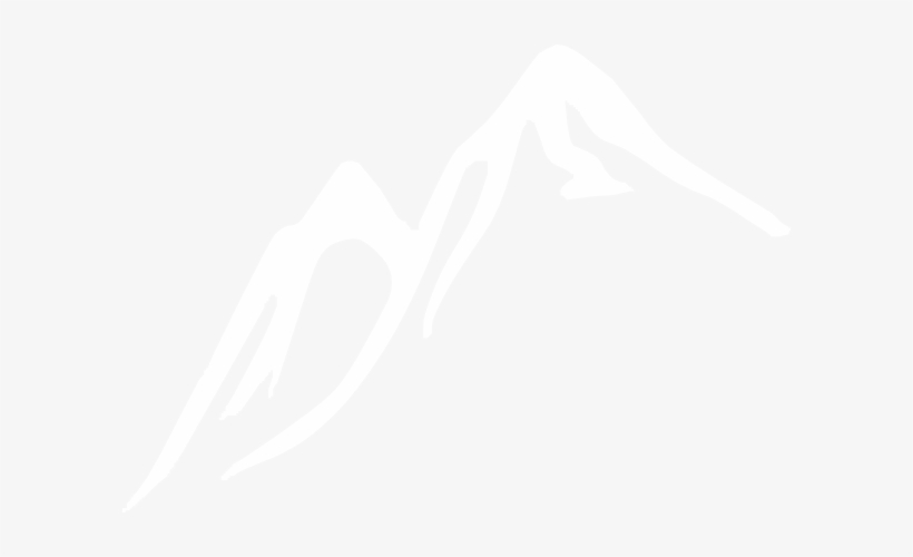 Small - Mountain Logo Png White, transparent png download