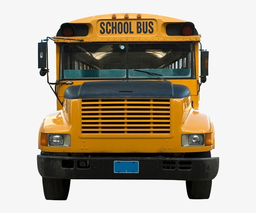 Front School Bus - Coney Island, transparent png download