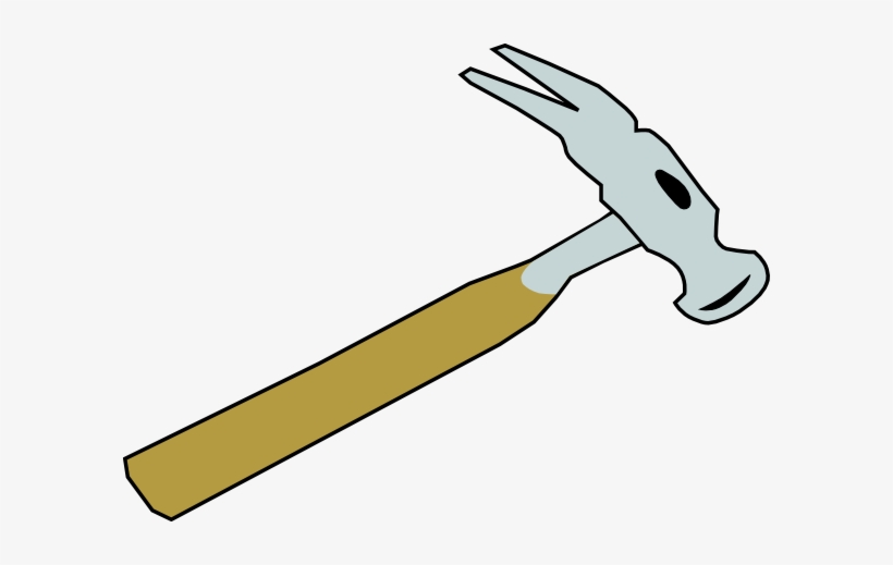 Gavel Hammer Clip Art Free Vector 4vector - Hammer Clip Arts, transparent png download