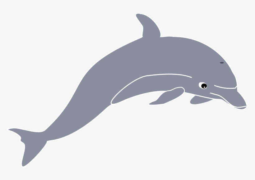 Dolphin Enrique Meza Mixed Tone - Dolphin Clip Art, transparent png download