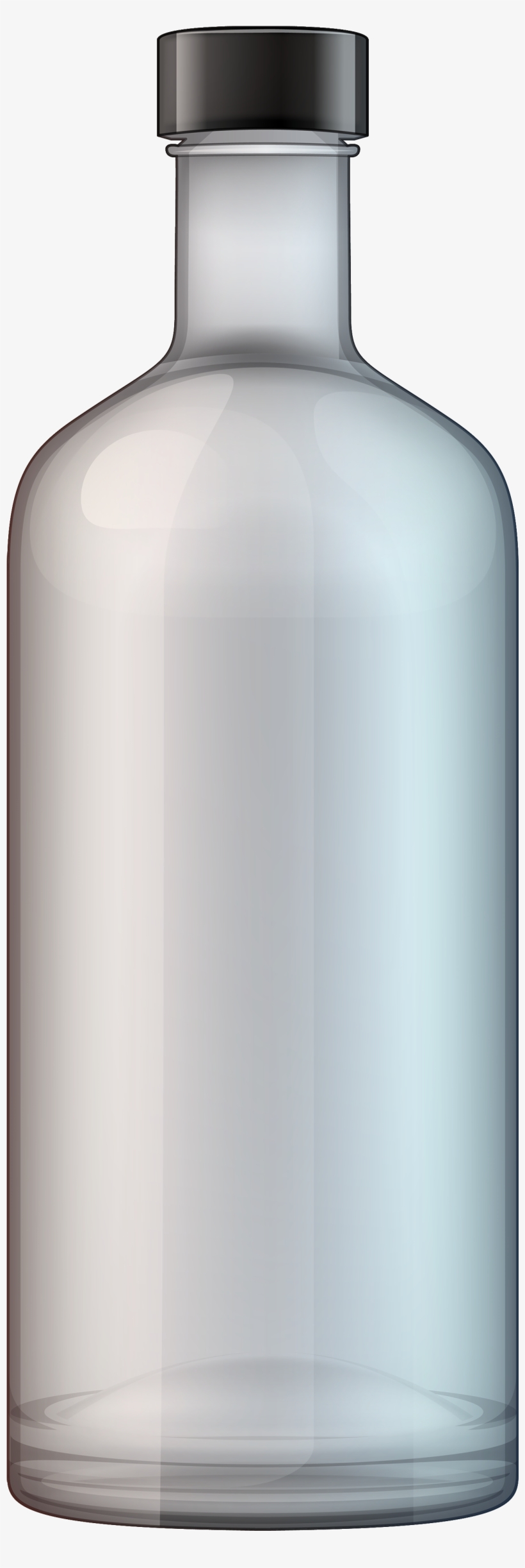 Vodka Bottle Png Clipart - Vodka Bottle Clipart Png, transparent png download