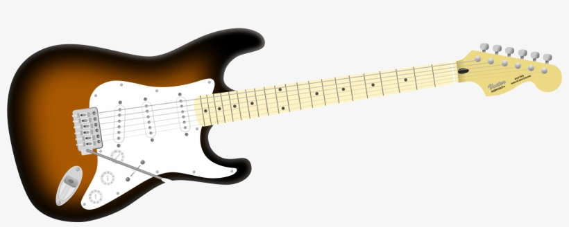 Guitar Png - Fender Standard Stratocaster Hss Black, transparent png download