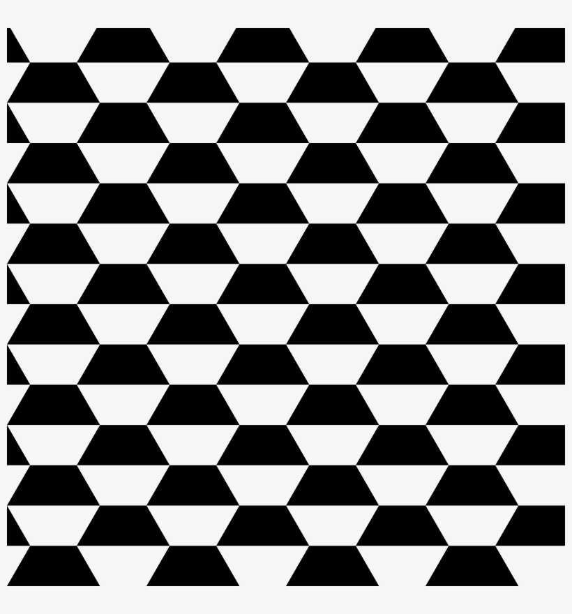 Diamond Chessboard Clipart Png - Clip Art Op Art, transparent png download