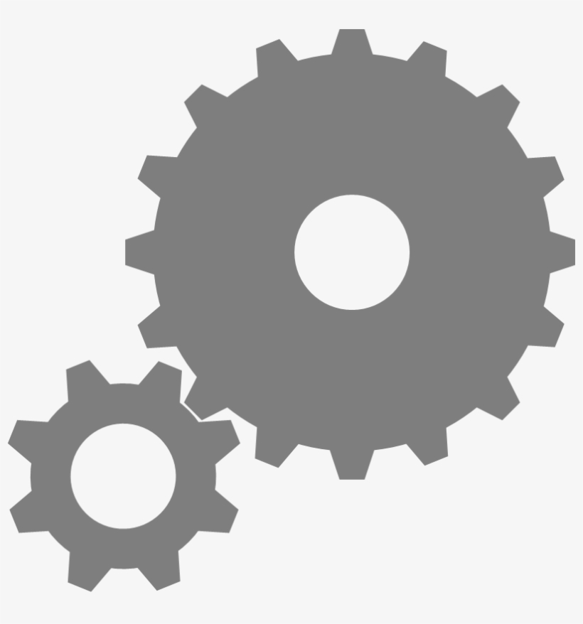 Gears - Small And Big Gear, transparent png download