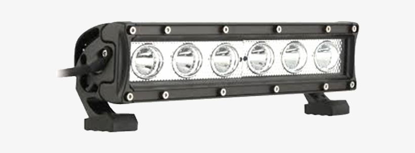 Led 3 X 10w Spot Beam Light Bar - Light-emitting Diode, transparent png download