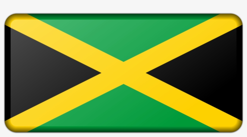 This Free Icons Png Design Of Jamaica Flag, transparent png download