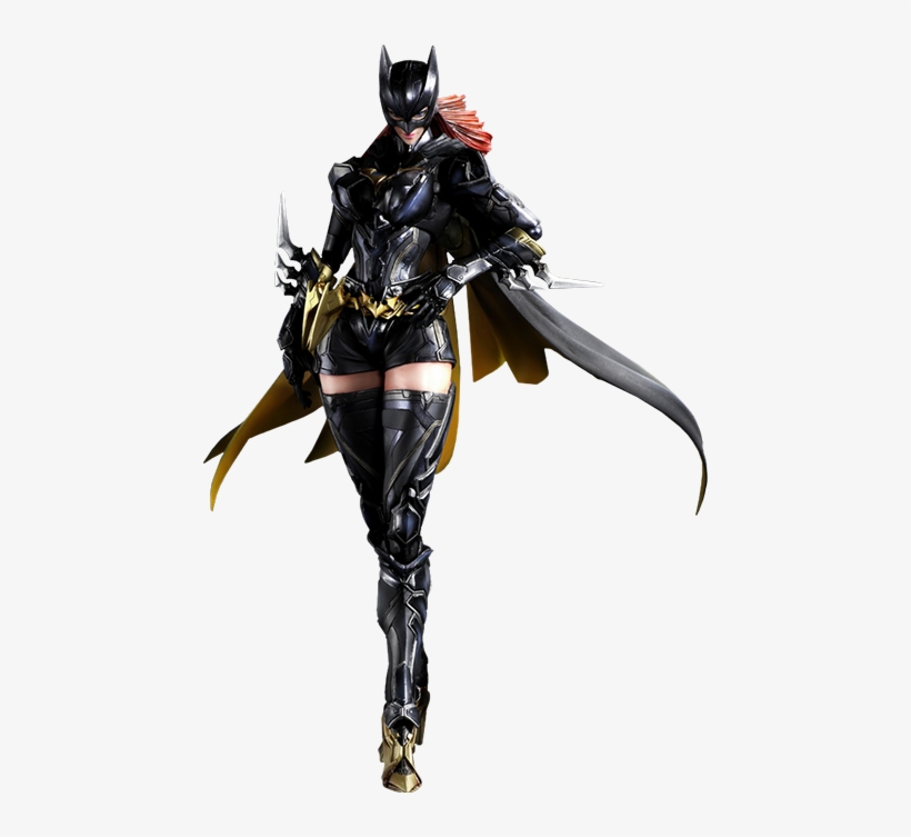 Batgirl Png File - Play Arts Kai Batgirl Dc Variant, transparent png download