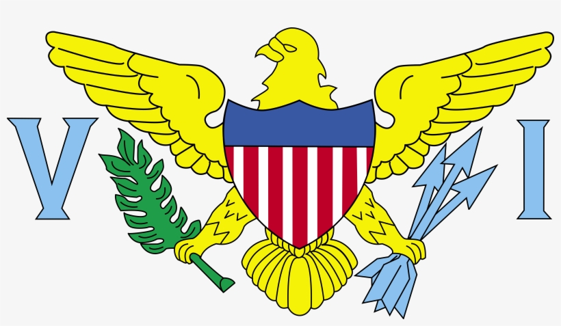 This Free Icons Png Design Of Flag Of Us Virgin Islands, transparent png download