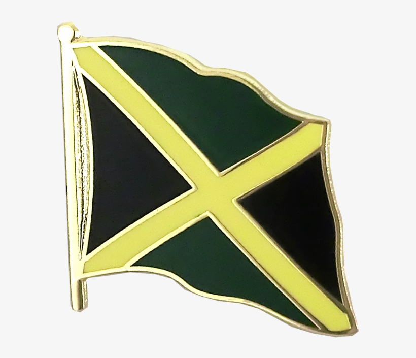 Flag Lapel Pin - Jamaica - Flag Lapel Pin, transparent png download