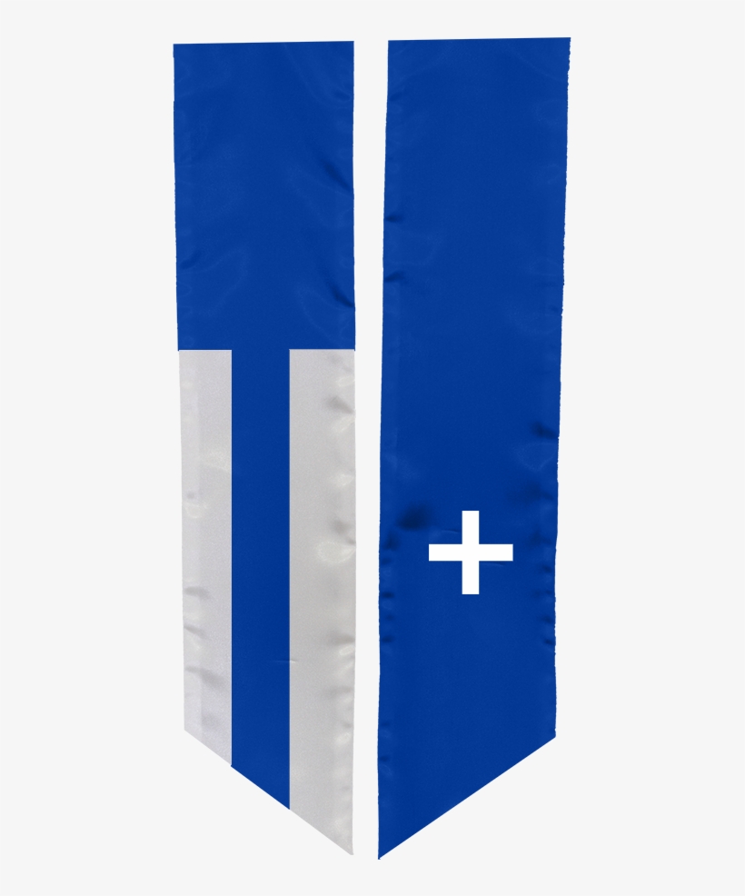 Study Abroad Sash For Greece - Cross, transparent png download