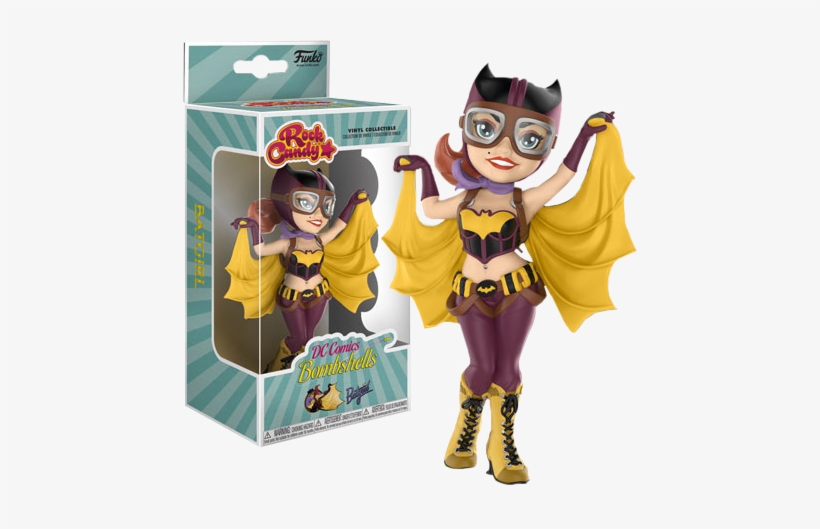 Batgirl Rock Candy - Funko Rock Candy Dc Bombshells, transparent png download
