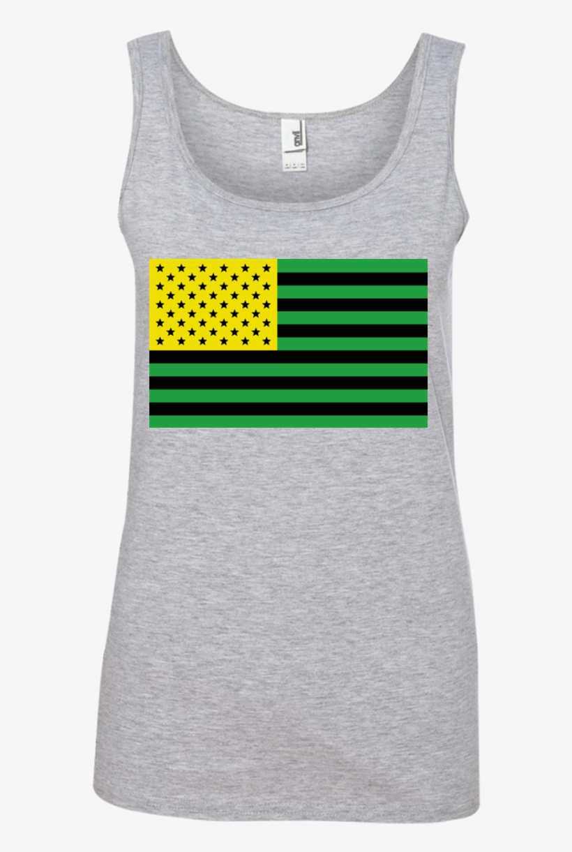 Usa Flag With Jamaica Flag Colors - Dragon Tribal Women's Tank Tops, transparent png download