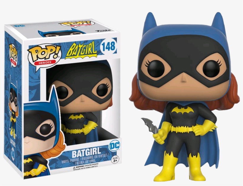 Batgirl Silver Age Pop E Rs - Batgirl Pop, transparent png download