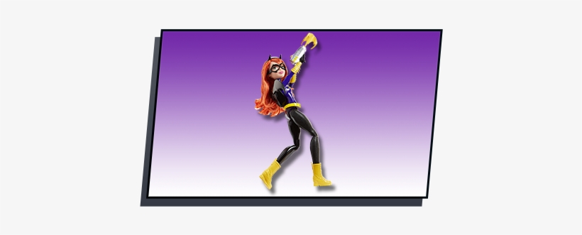 Blaster Action Batgirl Doll - New Dc Superhero Girl Dolls Catwoman, transparent png download