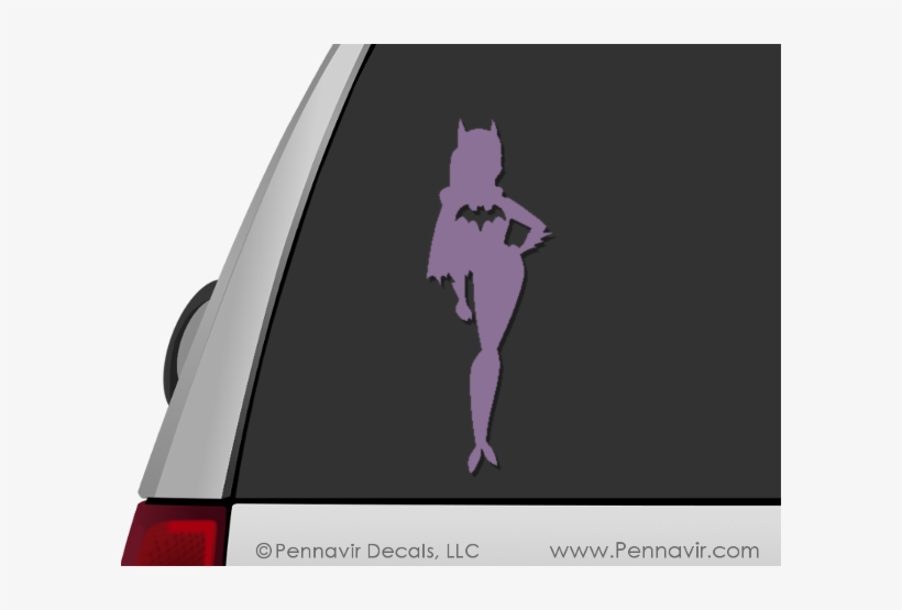 Batgirl Figure Decal - Audi, transparent png download