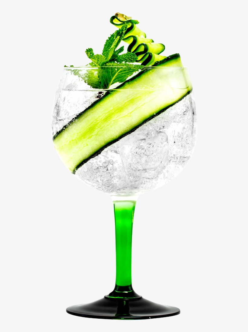Cucumber & Mint Tanqueray & Fever-tree - Gin And Mint And Cucumber Cocktails, transparent png download