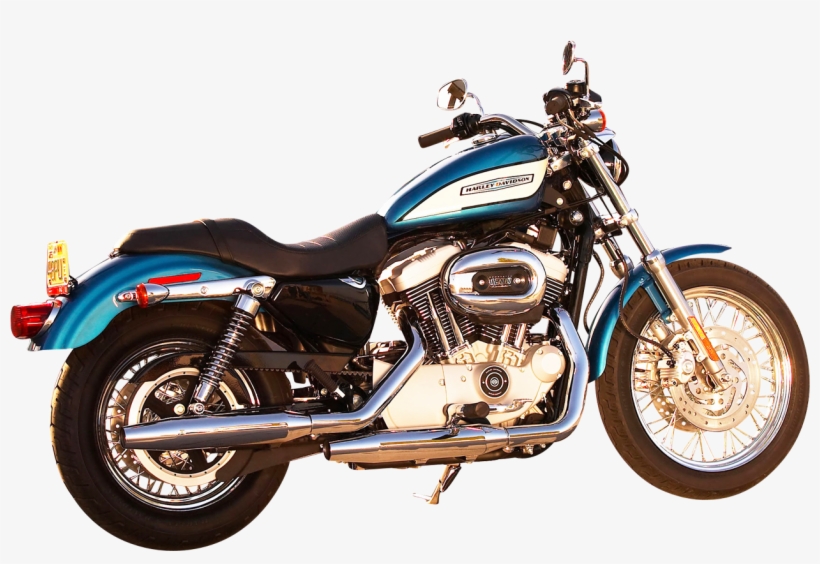 Harley Davidson Motorcycle Bike Png Image - Harley Davidson Classic Bike Motorcycle 16x12 Print, transparent png download