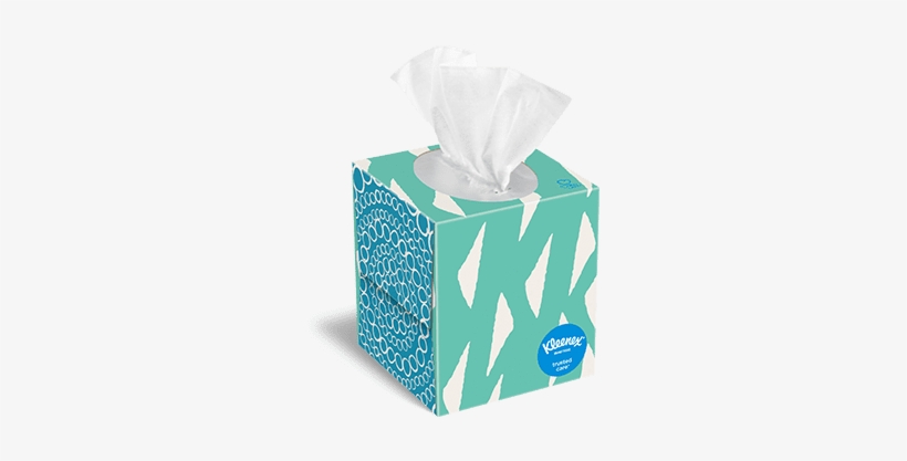 Kleenex® Trusted Care Upright Box 80 Count Eileen - Kleenex Transparent, transparent png download