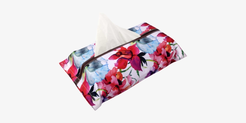 Red Watercolour Tissue Box Cover - Watercolor Painting, transparent png download