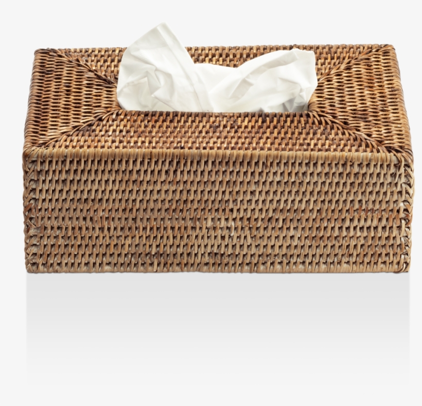 Tissue Box - Decor Walther Tissuedispenser Basket Kbx D Rotan Donker, transparent png download