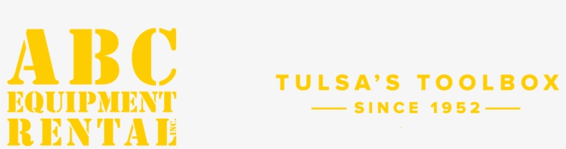 Abc Equipment Rental - Oklahoma, transparent png download