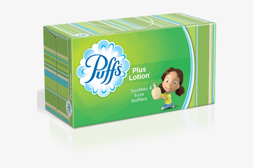 The Soothing Softness Of Puffs Plus Lotion Is A Perfect - Puffs Plus Lotion, transparent png download