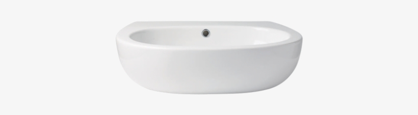 Wall Hung Basin Without Tap Hole, transparent png download