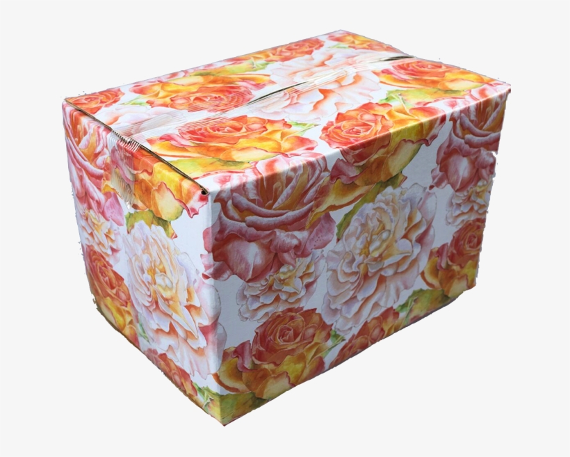 6x4x4 Blossoms Designer Boxes - (25)- 10 X 13 Water Color Flower Designer Poly Mailers, transparent png download