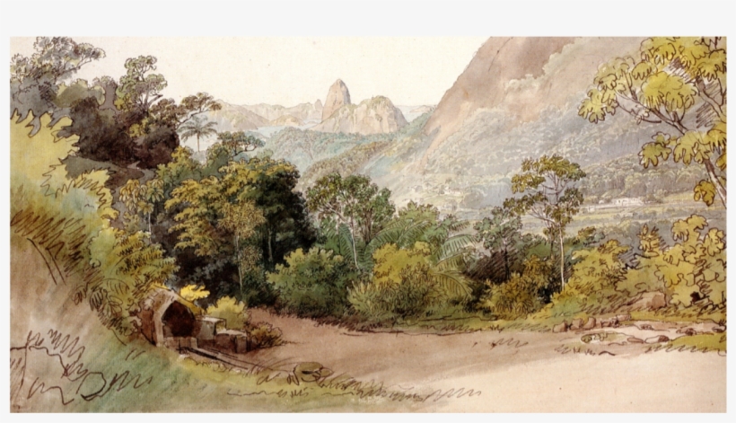 Ewbank 's Cross Section And Ender's Watercolor (1817) - Painting, transparent png download