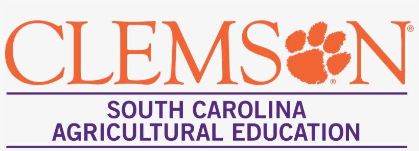 Sc Ag Ed Cmyk Paw - Clemson Tiger Paw, transparent png download