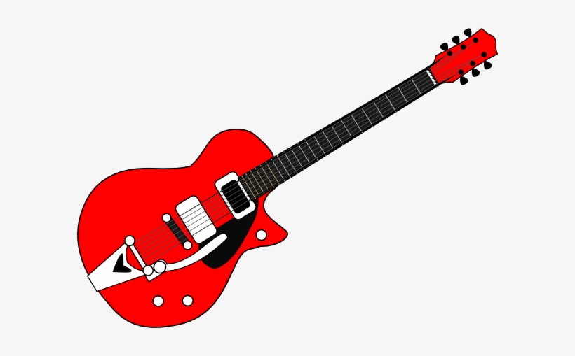 Guitar Svg Clip Arts 600 X 429 Px, transparent png download