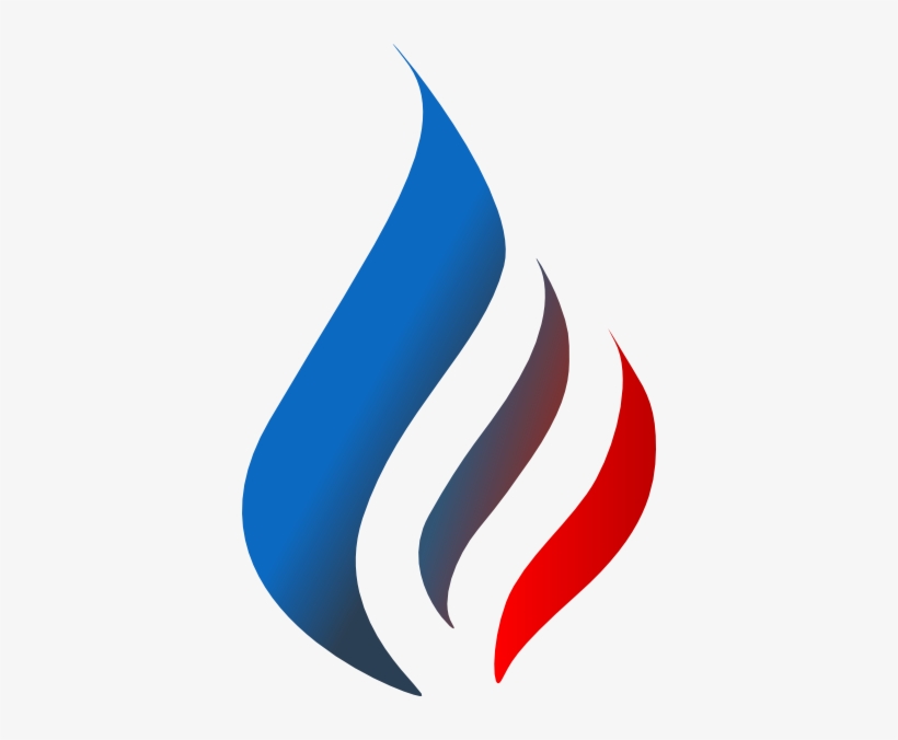 Blue Flame Simple Svg Clip Arts 378 X 596 Px, transparent png download