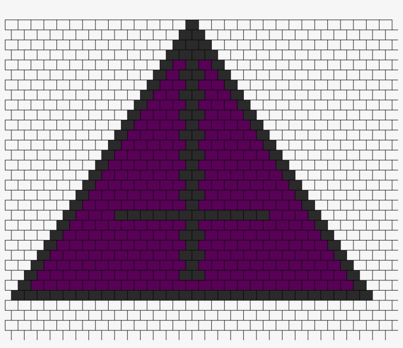 Botdf Inverted Cross Bead - Kandi Bikini Patterns, transparent png download