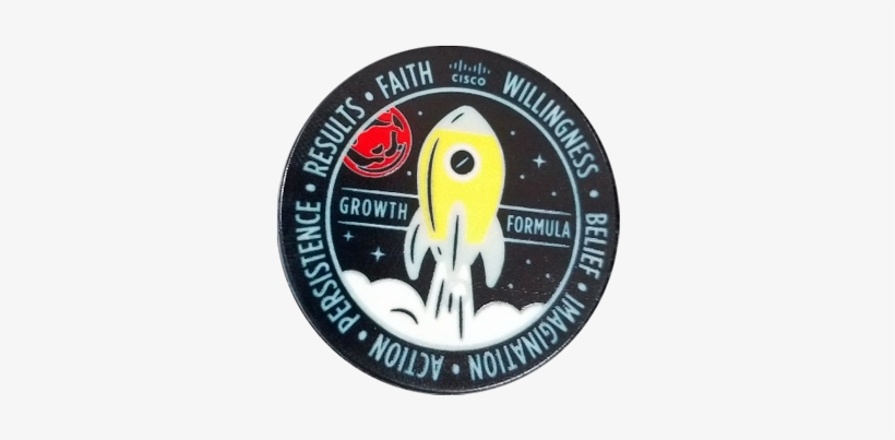 Custom Full Bleed Poker Chip With Rocket Design Color - Printing, transparent png download