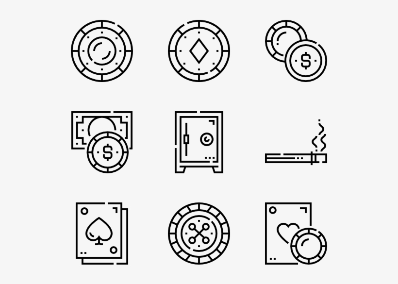 Casino - Father Icons, transparent png download
