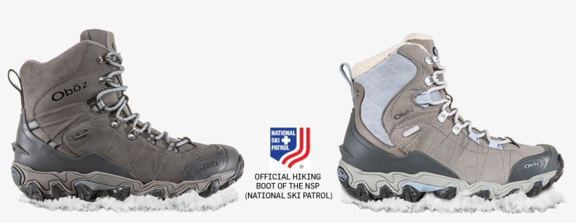 Insulated Floating Shoes - Oboz Bridger Bdry 7" Insulated Women's Walking Shoes, transparent png download