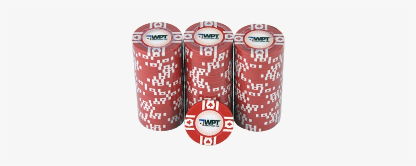 Wpt 300 Pc Poker Chip Set - Casino Token, transparent png download