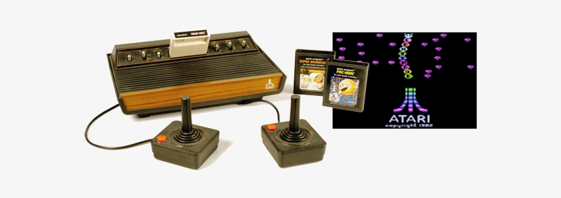 Atari 2600 Game System - Atari Game Cartridges, transparent png download