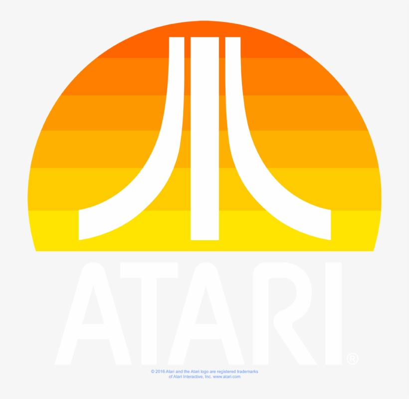 Atari Sunrise Clean Men's Regular Fit T-shirt - Woman, transparent png download