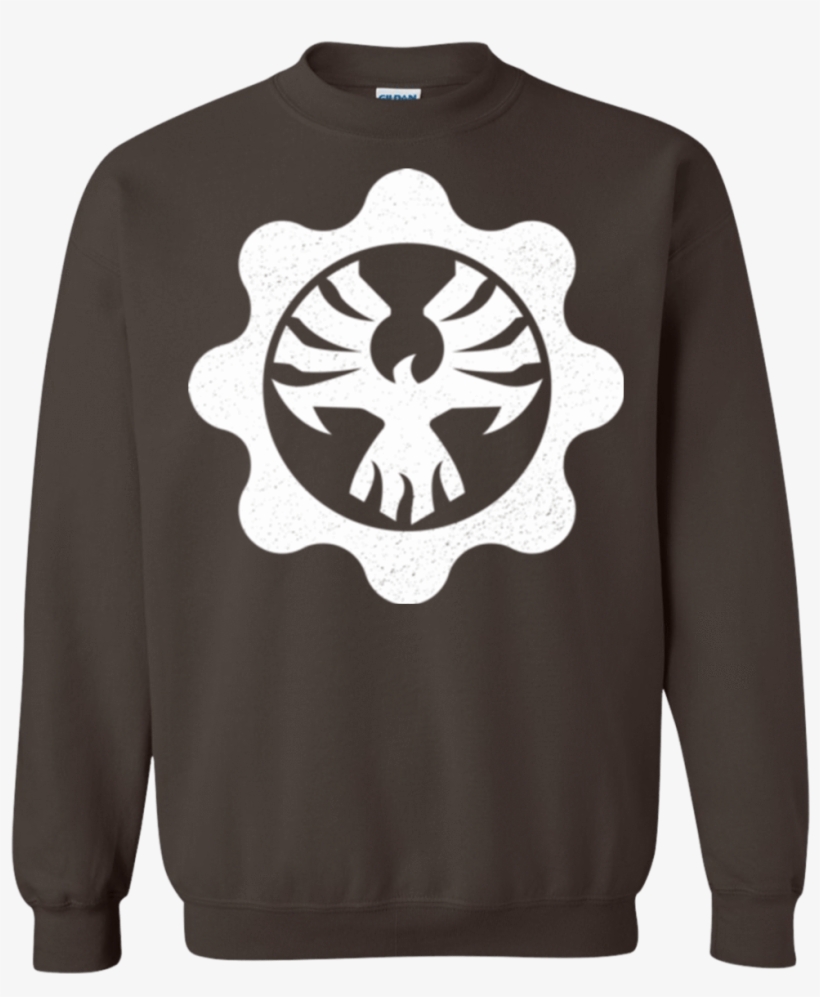 Gears Of War 4 Cog Emblem Crewneck Sweatshirt - Fenix Omen Gears Of War  Transparent PNG - 1155x1155 - Free Download on NicePNG, image size:820x997