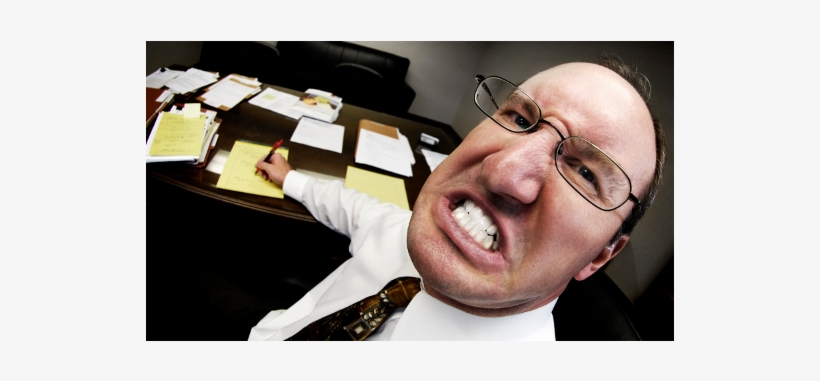 Angry Man - Mad Boss, transparent png download