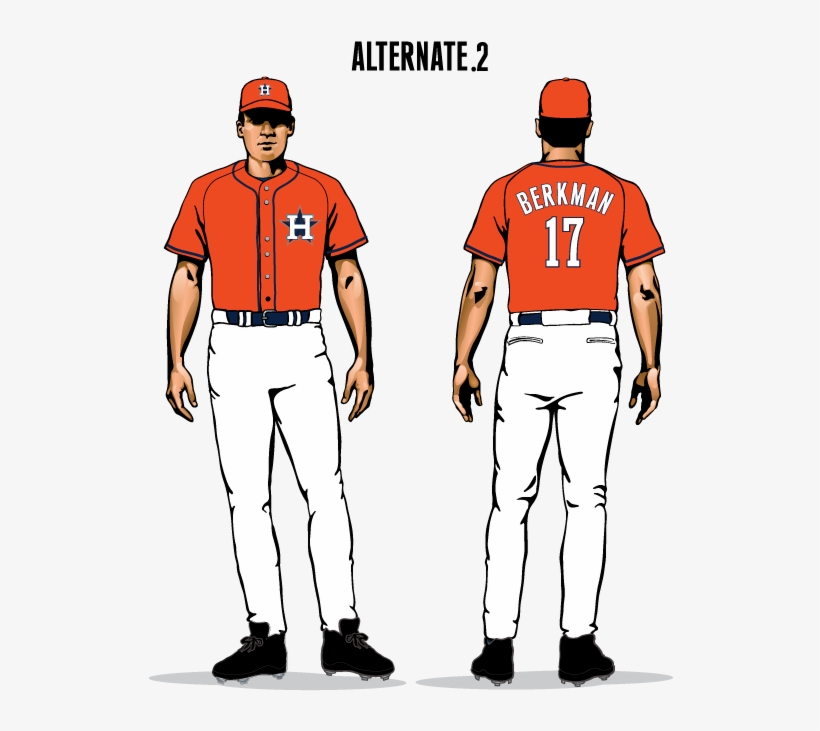 Houston Astros Alt 1 - University Of Colorado Baseball Jersey, transparent png download