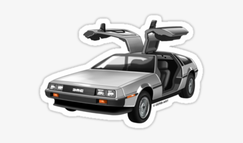 Free Images At Clker - Back To The Future Delorean Clipart, transparent png download
